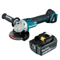 Esmerilhadeira 18v Brushless C/Bateria 5ah Makita DGA504Z-P