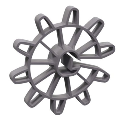 Espaçador de Ferragens Circular 25mm Cortag 300 unidades
