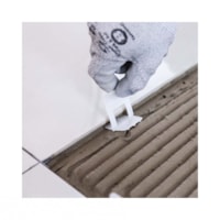 Espaçador nivelador para piso 1,00 mm,cx 500 Uni-Cortag.