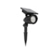 Espeto de LED spot solar 3W 50LM 3000K Preto Ourolux