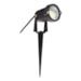 Espeto Led amarela 5w 3.000k 127/220v alumínio Preto 65avela