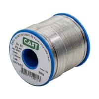 Estanho de Solda Cast Metais 1.0mm 60x40 189 MSX Carretel