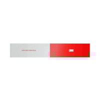 Faixa Refletiva 50X305mm Lateral Direito Vermelha/branca 3m
