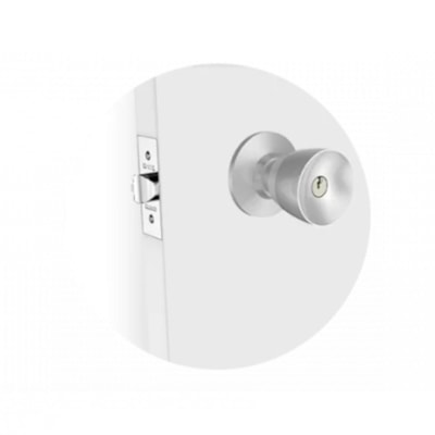 Fechadura Divisoria Inox Polido - Soprano