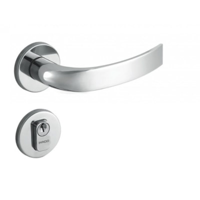 Fechadura Externa Copa Roseta Cromada 962 40PE CR Pado