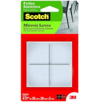 Feltro Scotch Quadrado Gg Branco Hb004262448 3m