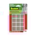 Feltro Scotch Quadrado P Marrom HB004262661 3M