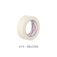 Fita Crepe Automotiva Beje 419 48 x 50 Metros - Adere