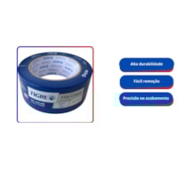 Fita Crepe Azul com UV 48mm X 50m 62182048 - Tigre