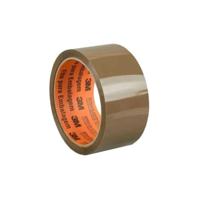 Fita Empacotamento Marrom 48mm x 50m - 3 M