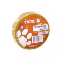Fita Isolante 10 Metros Amarelo Color 54502702 Tigre