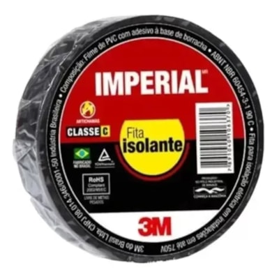 Fita Isolante 18mm X 20mt Imperial 3M HB004216360