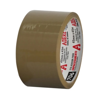 Fita Para Empacotamento 45mm X 45m Marrom 706PP Adere