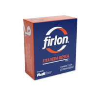 Fita Veda Rosca Firlon 12mm x 5m - Plastifluor
