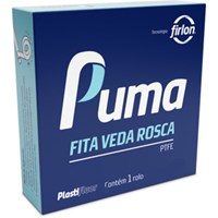 Fita Veda Rosca Puma 25 MM x 18 Metros - Plastifluor - Referência: 101106