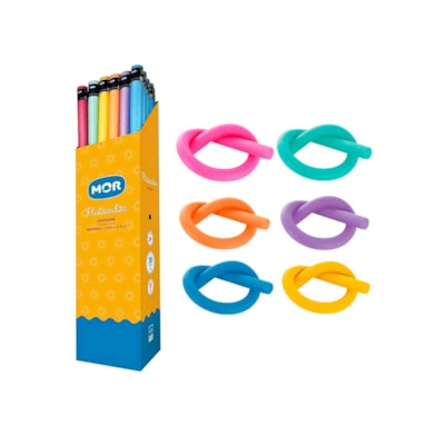 Flutuador Espaguete 165x6,5cm Sortido - Mor