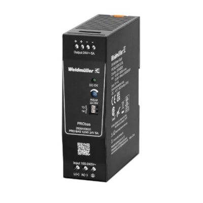 Fonte de Alimentação PRO BAS 120W 24V 5A WeidMüller