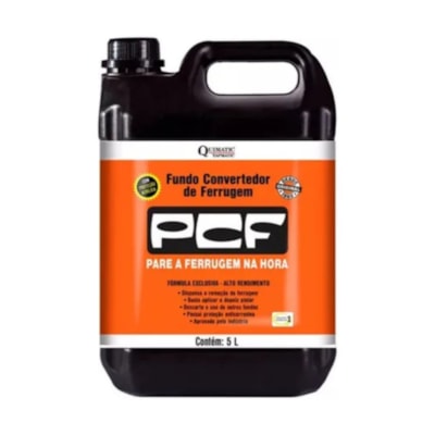 Fundo Convertedor De Ferrugem Pcf 5 Litros Tapmatic