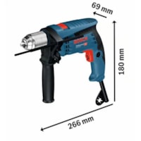 Furadeira De Impacto Gsb 13 Re 650W 127V Bosch