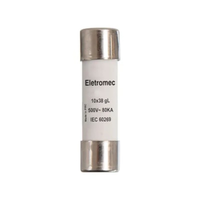Fusivel Cartucho 10x38mm Ultra Rápido 20A Eletromec
