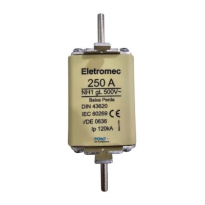 Fusível NH-1GL 250A NH1GL250C Eletromec