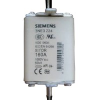 Fusível Sitor T1 160a - Siemens - Referência: 3ne3224