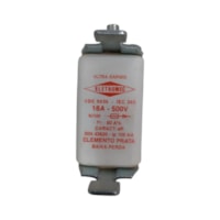 Fusível Ultra Rápido 16A NH-00 Eletromec