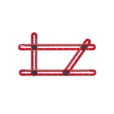 Gabarito Angular Multifuncional Para Furo em Piso - Cortag