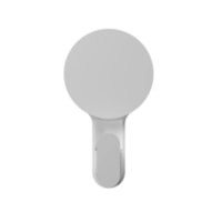 Gancho Com Adesivo Branco AD/GAN*BR Astra