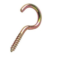 Gancho Rosca Para Madeira Bic 17X40 CT C/4 7214 BemFixa