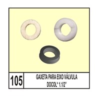 Gaxeta Para Eixo Válvula Docol 1.1/2" - Mix Plastic - Referência: 105