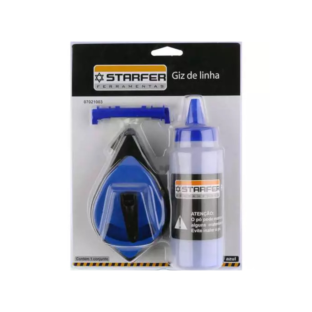 Giz De Linha Azul 30mm Starfer - Loja Agrometal
