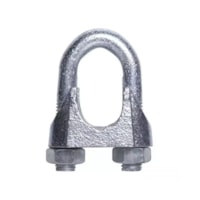 Grampo Leve 1/4” Para Cabo De Aço Carbostorm