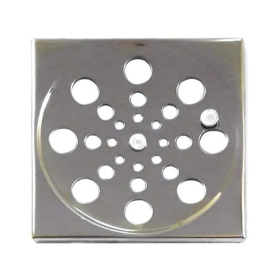 Grelha Aço Inox Quadrada 10cm Com Fecho - Ribeiro metais