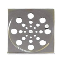 Grelha Aço Inox Quadrada 10cm Com Fecho - Ribeiro metais