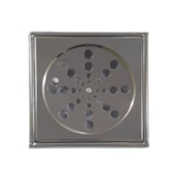 Grelha Aço Inox Quadrada 10cm Com Fecho - Ribeiro metas