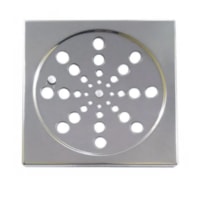 Grelha Aço Inox Quadrada 15cm com fecho - Ribeiro Metais