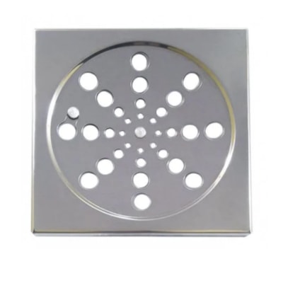 Grelha Aço Inox Quadrada 15cm com fecho - Ribeiro Metais