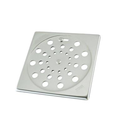 Grelha Aço Inox Quadrada Com Fecho Dn 150mm - Jackwal