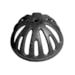 Grelha Hemisferica De Ferro Fundido 75mm COD69874 Sanitil