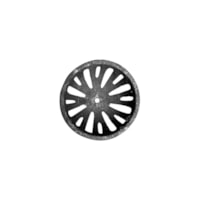 Grelha Hemisferica Prata Ferro Fundido Dn 150mm - Sanetil