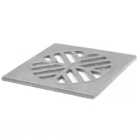 Grelha Para Caixa Sifonada Quadrada 10 Cm Polida - Da Vila - Referência: 961