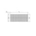 Grelha Piso Articulada Branca 13x50cm Pedestre - Tigre