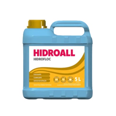 Hidrofloc Tripla Ação 5L Decantador Floculante - Hidroall