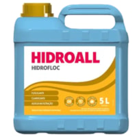 Hidrofloc Tripla Ação 5L Decantador Floculante - Hidroall