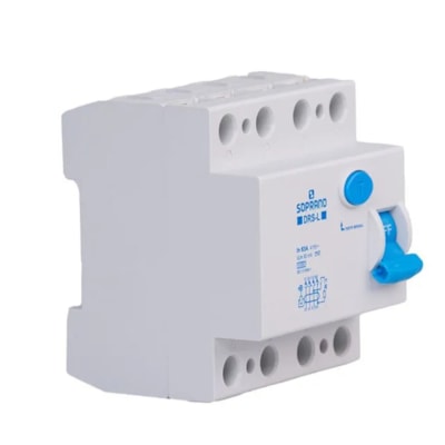 Interruptor DR 4P DRS4L 63A 30mA Soprano