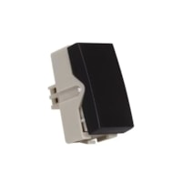 Interruptores Simples para Móveis Margirius Preto 10A 250V NBR - Sleek