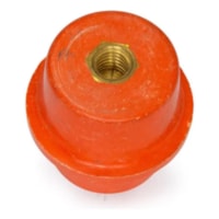 Isolador Epóxi Bujão 25X25mm Rosca 1/4" Pol IBTB001/4 Cebel