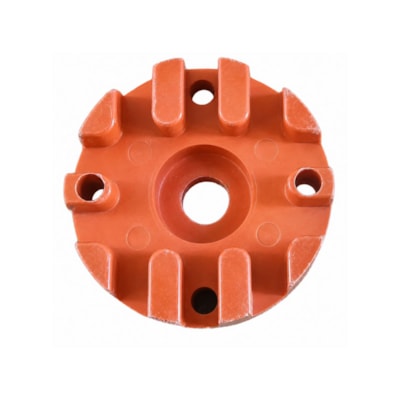 Isolador expoxi guia barra 80 x 30 4E3 barra 1/4 pol Cebel