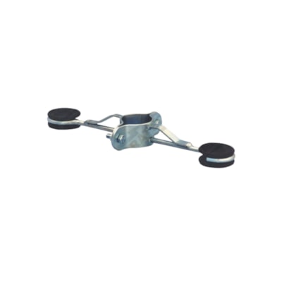Isolador Reforçado C/2 Descidas P/Mastro 1.1/2 pol Paratec